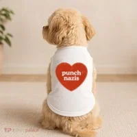 Punch Nazis Doggie Tank thumb 2
