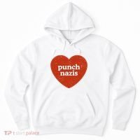 Punch Nazis Hoodie thumb 0