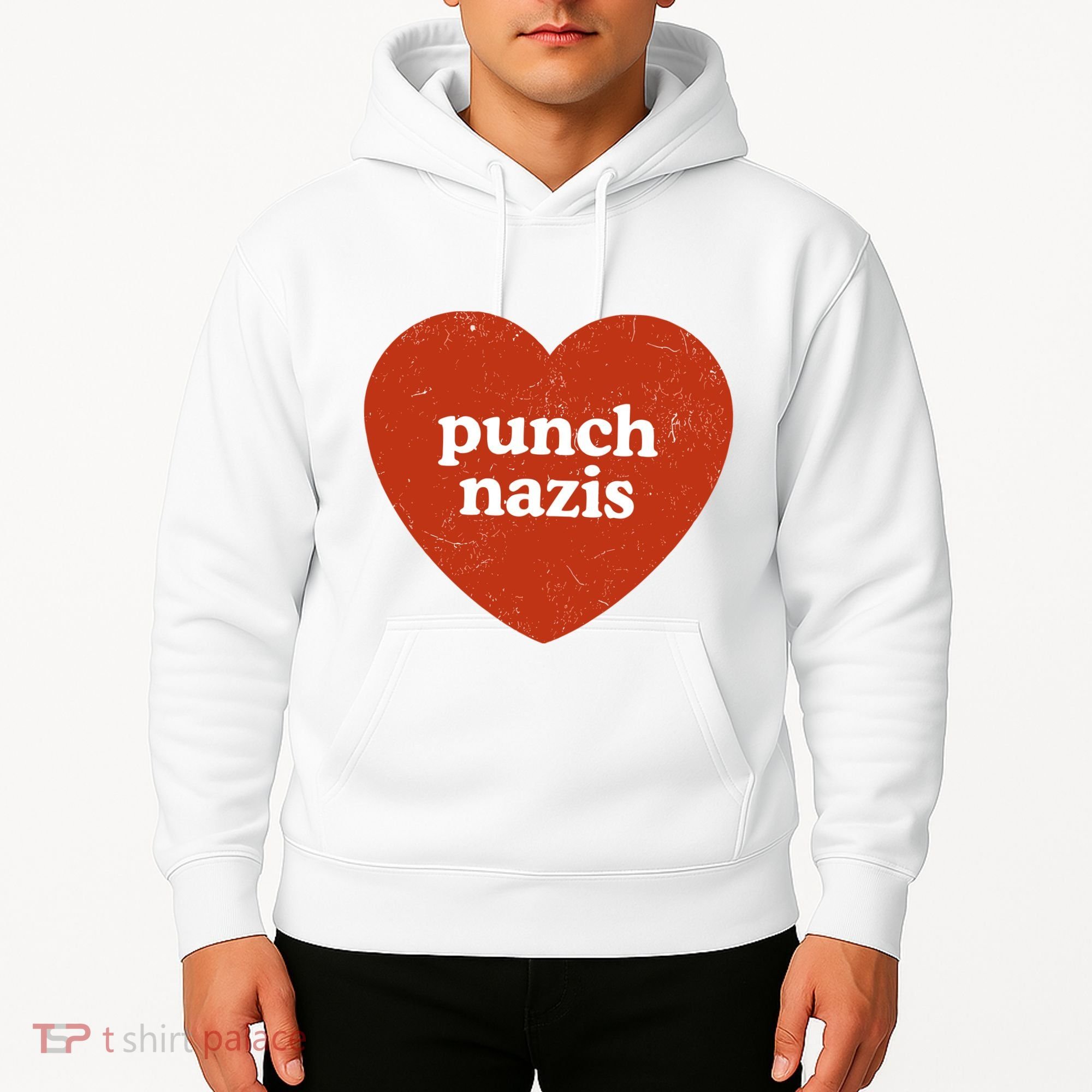 Punch Nazis Hoodie