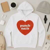 Punch Nazis Hoodie thumb 3