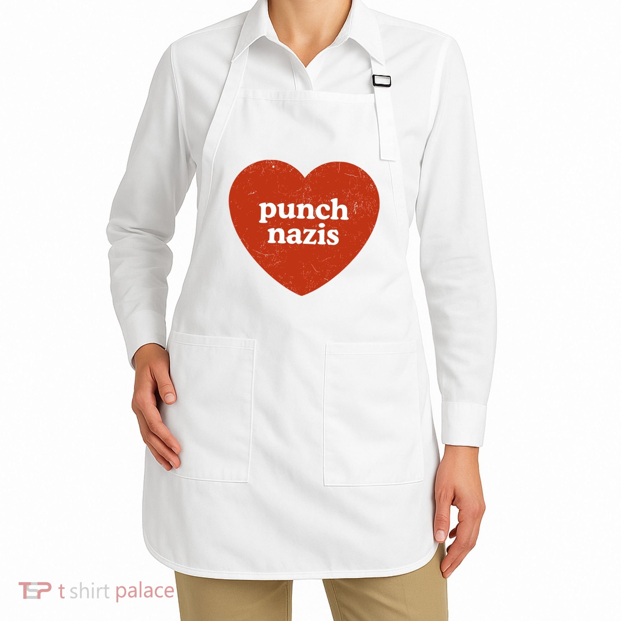Punch Nazis Apron