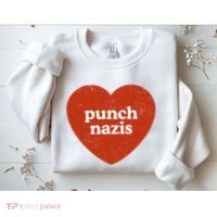 Punch Nazis Sweatshirt thumb 2