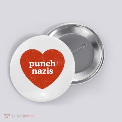 Punch Nazis Button