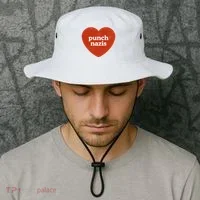 Punch Nazis Bucket Hat thumb 2