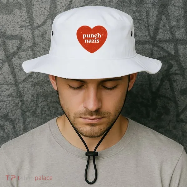 Punch Nazis Bucket Hat