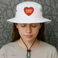 Punch Nazis Bucket Hat thumb 3