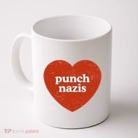 Punch Nazis Coffee Mug thumb 0