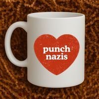 Punch Nazis Coffee Mug thumb 2