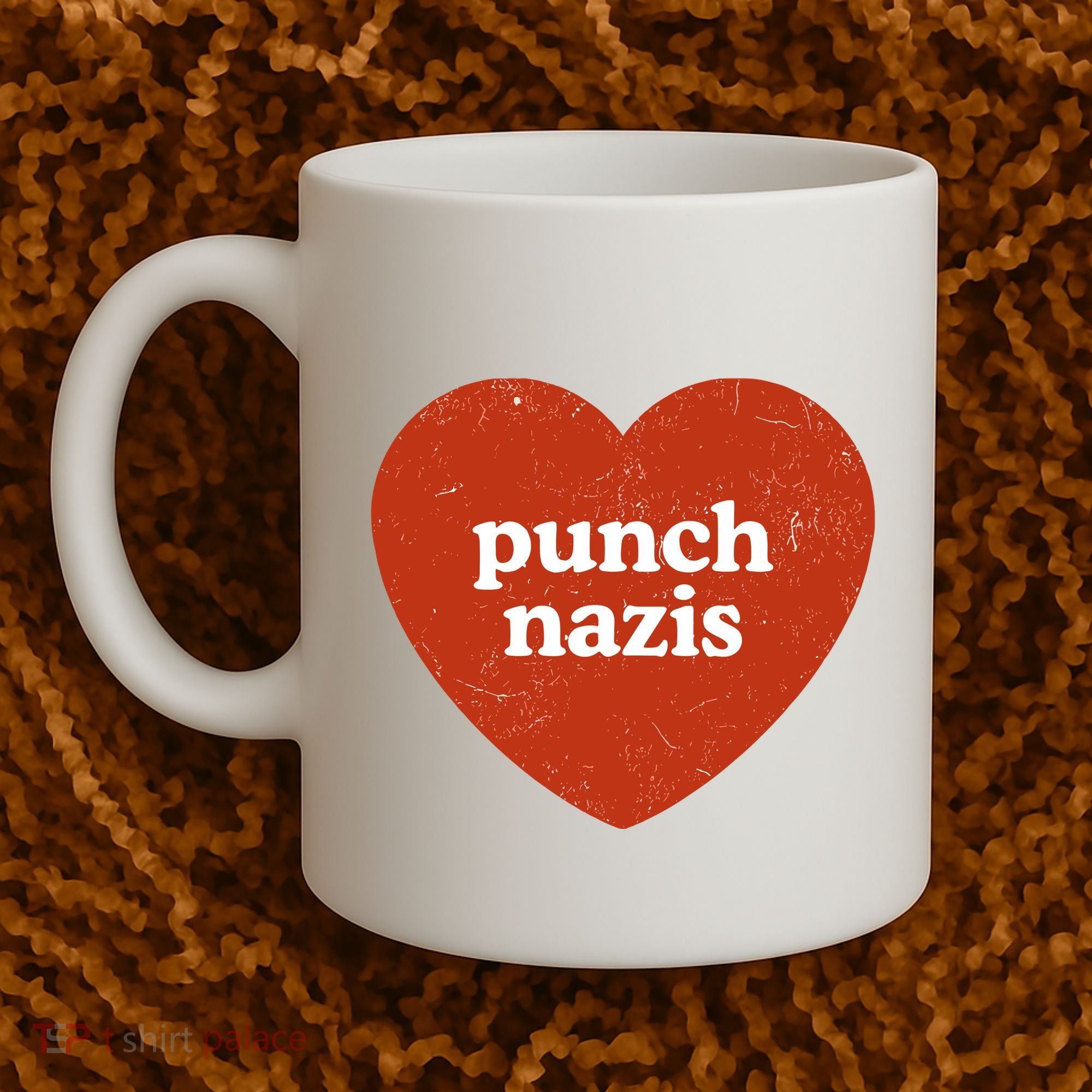 Punch Nazis Coffee Mug