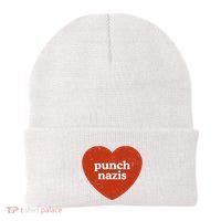 Punch Nazis Beanie thumb 0