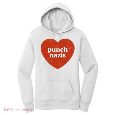 Punch Nazis Women's Hoodie