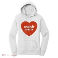 Punch Nazis Women's Hoodie thumb 0