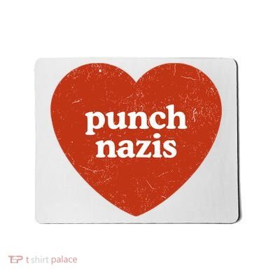 Punch Nazis Mousepad