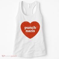 Punch Nazis Women's Tank Top thumb 0