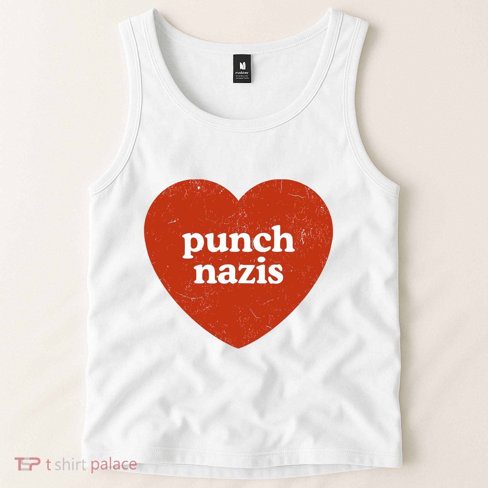 Punch Nazis Tank Top