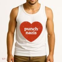Punch Nazis Tank Top thumb 3