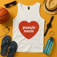 Punch Nazis Tank Top thumb 4