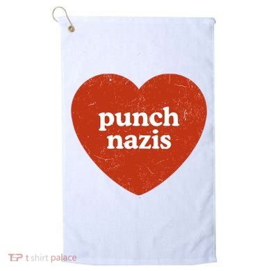 Punch Nazis Golf Towel