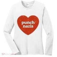 Punch Nazis Women's Long Sleeve Shirt thumb 0