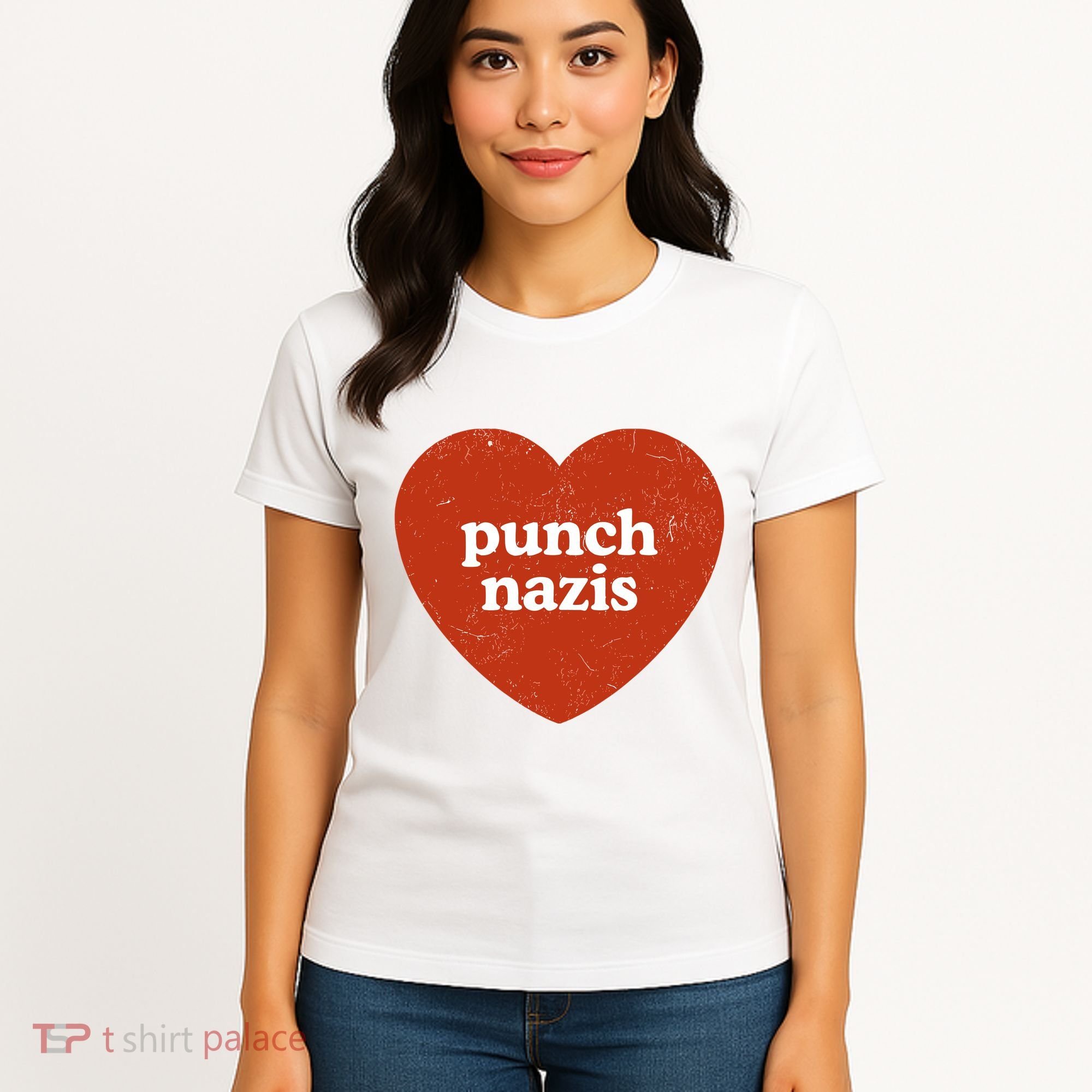 Punch Nazis Women's T-Shirt