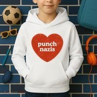 Punch Nazis Kids Hoodie thumb 2