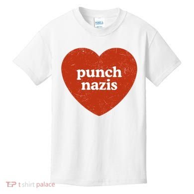 Punch Nazis Kids T-Shirt