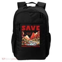 Protect National Parks Parks Over Profits Save Our Parks Backpack thumb 0