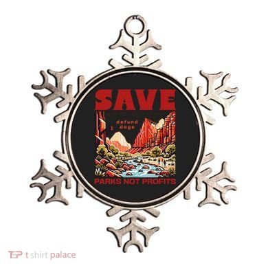 Protect National Parks Parks Over Profits Save Our Parks Ornament