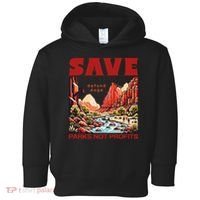 Protect National Parks Parks Over Profits Save Our Parks Toddler Hoodie thumb 0
