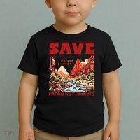 Protect National Parks Parks Over Profits Save Our Parks Toddler T-Shirt thumb 2
