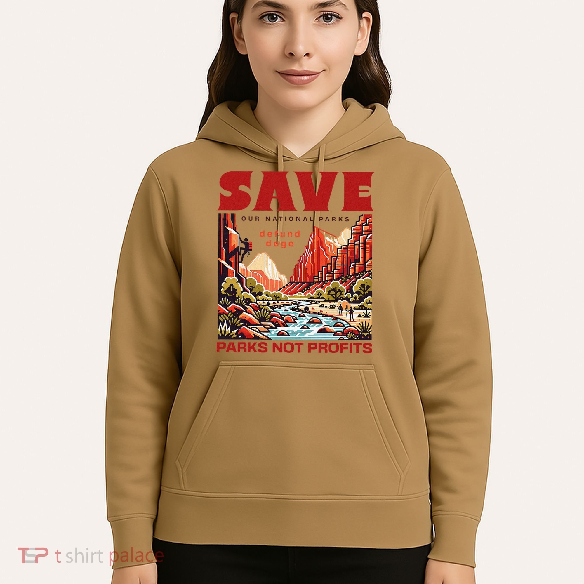 Protect National Parks Parks Over Profits Save Our Parks Hoodie