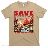 Protect National Parks Parks Over Profits Save Our Parks T-Shirt thumb 0