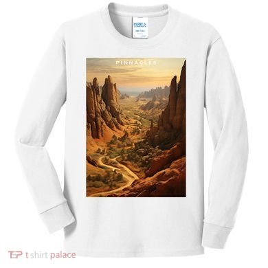Pinnacles National Park Kids Long Sleeve Shirt