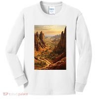 Pinnacles National Park Kids Long Sleeve Shirt thumb 0