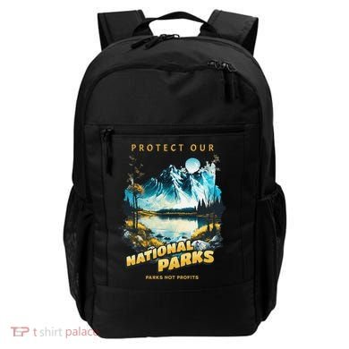 Protect National Parks Parks Over Profits Backpack