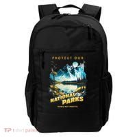Protect National Parks Parks Over Profits Backpack thumb 0