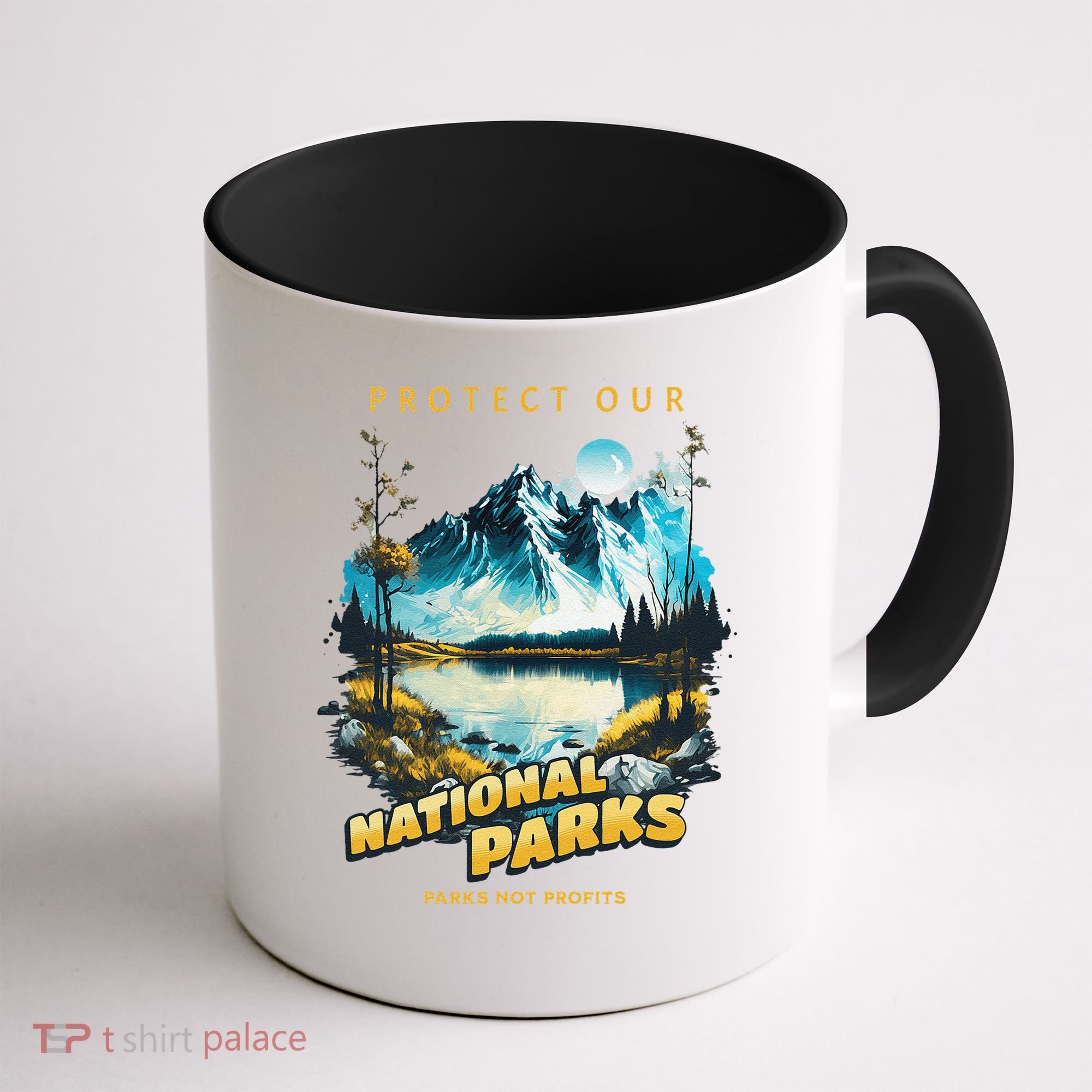 Protect National Parks Parks Over Profits Coffee Mug