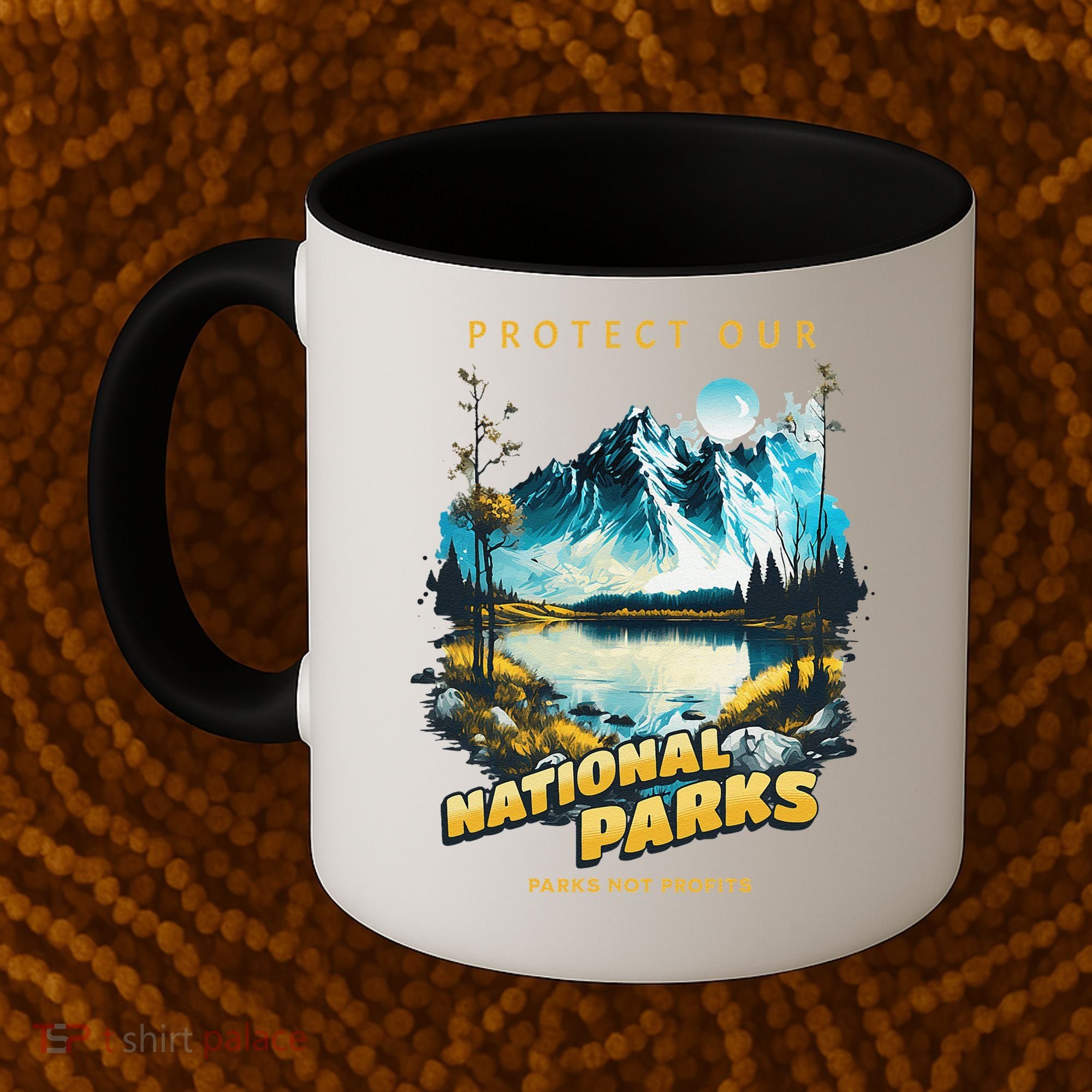 Protect National Parks Parks Over Profits Coffee Mug