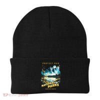 Protect National Parks Parks Over Profits Beanie thumb 0