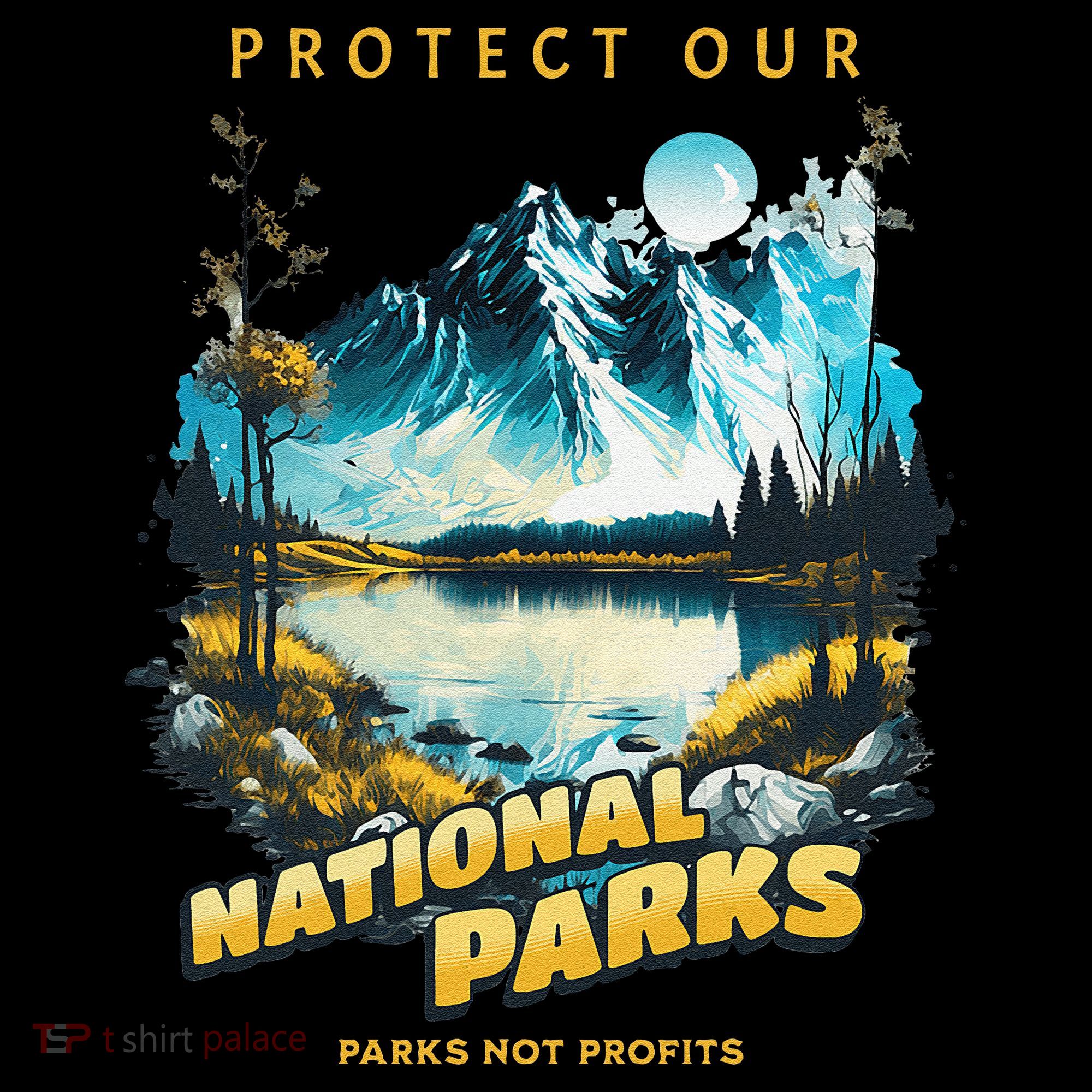 Protect National Parks Parks Over Profits Women's Hoodie