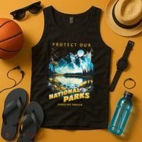Protect National Parks Parks Over Profits Tank Top thumb 4