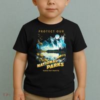 Protect National Parks Parks Over Profits Toddler T-Shirt thumb 2