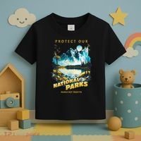 Protect National Parks Parks Over Profits Toddler T-Shirt thumb 3