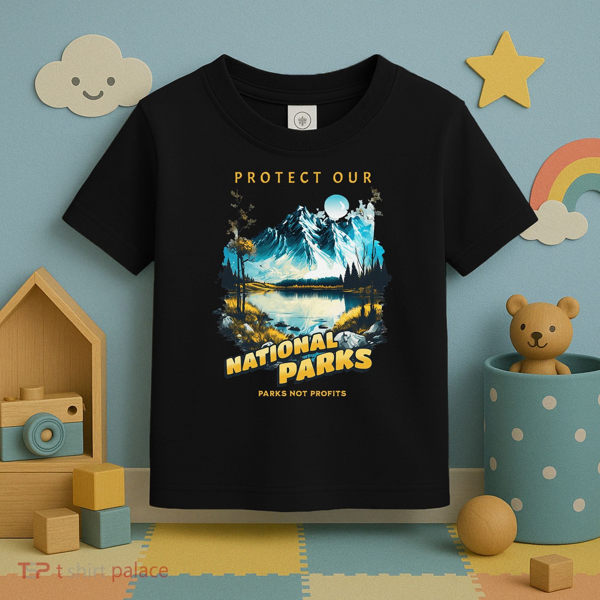 Protect National Parks Parks Over Profits Toddler T-Shirt