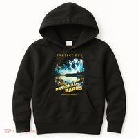 Protect National Parks Parks Over Profits Kids Hoodie thumb 0