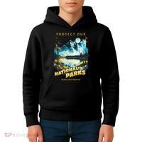 Protect National Parks Parks Over Profits Kids Hoodie thumb 4