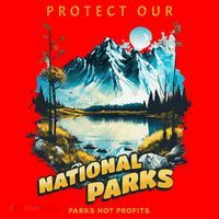 Protect National Parks Parks Over Profits Santa Hat thumb 1