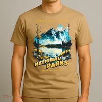Protect National Parks Parks Over Profits T-Shirt thumb 3