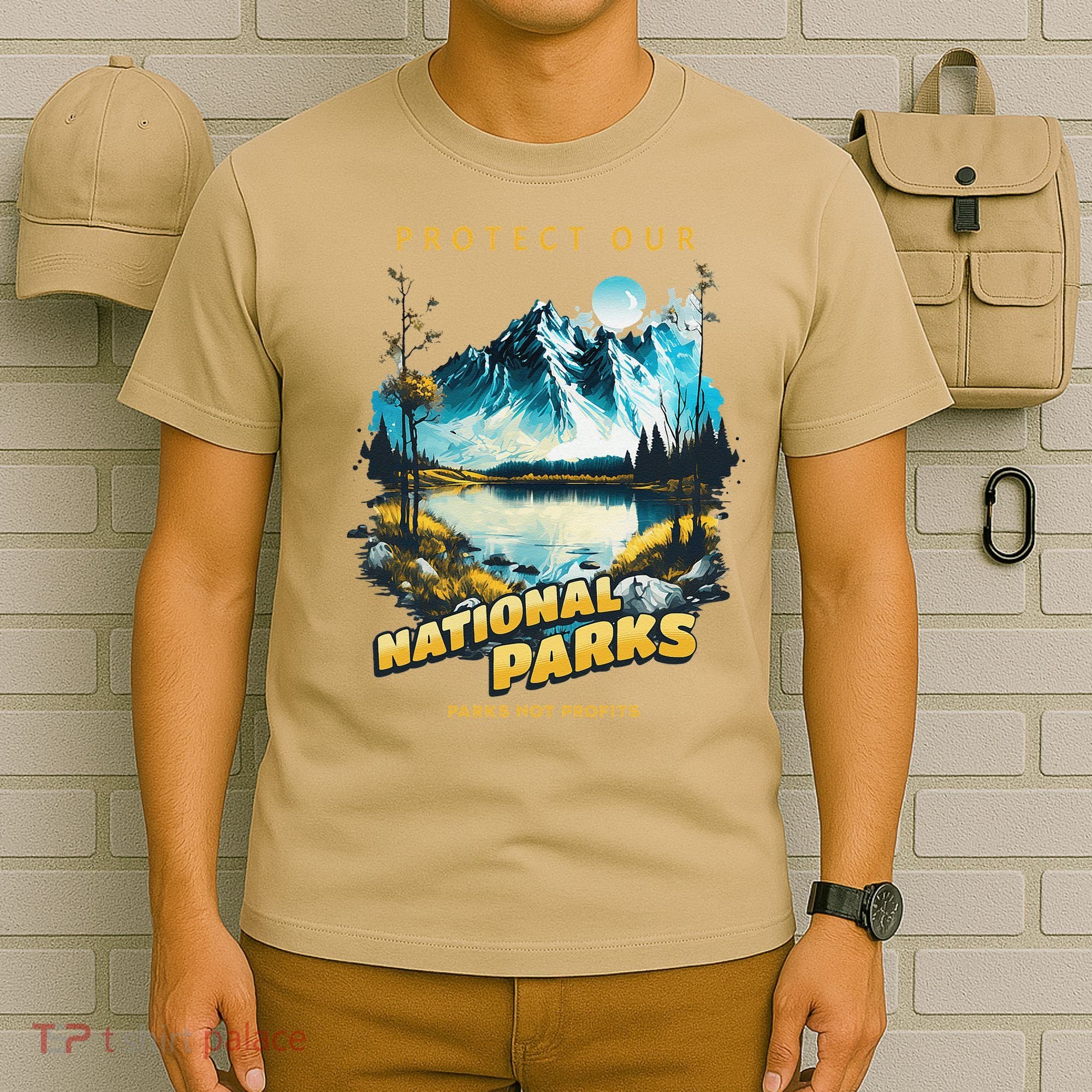Protect National Parks Parks Over Profits T-Shirt