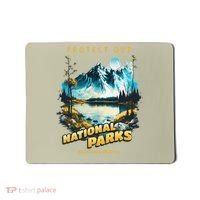 Protect National Parks Parks Over Profits Mousepad thumb 0